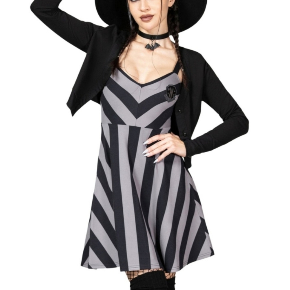 NWT Killstar Nevermore Mini Dress.